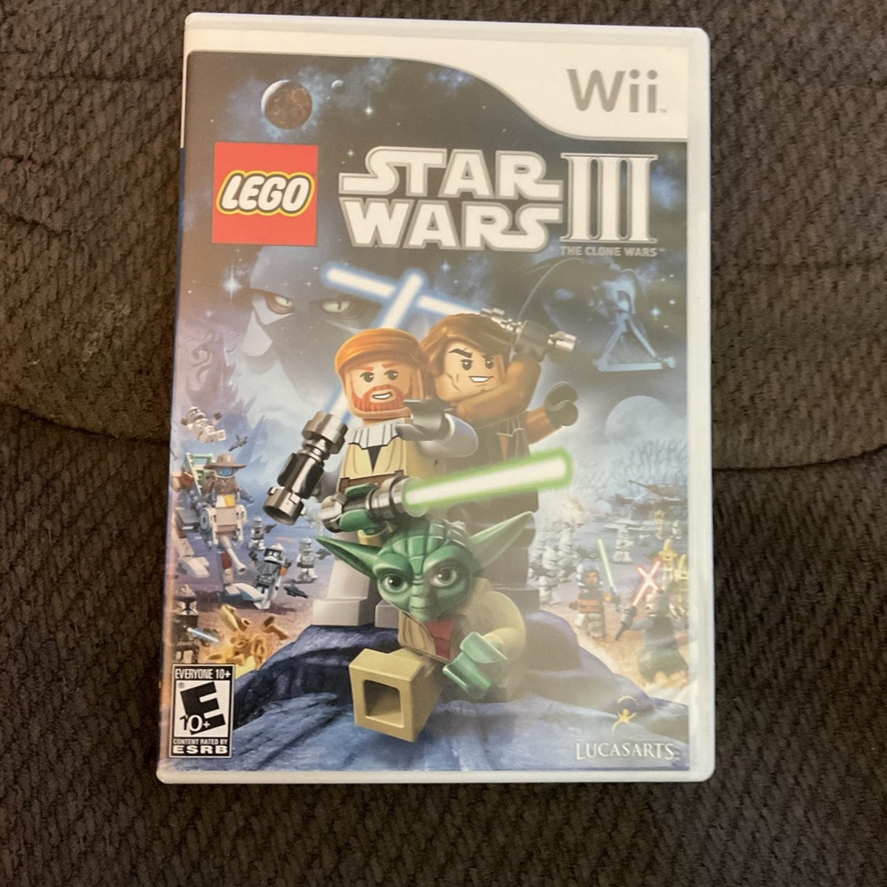Wii Lego Star Wars III the clone wars